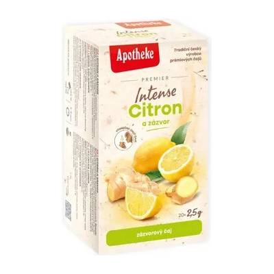 Apotheke Čaj citron a zázvor 6 x 20 ks