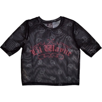 Lil Wayne Риза Script Logo Ladies Black S (LWMCT10LB01)