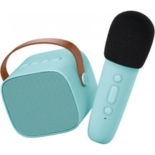 Lalarma Bluetooth Karaoke set Mikrofón a Reproduktor Blue