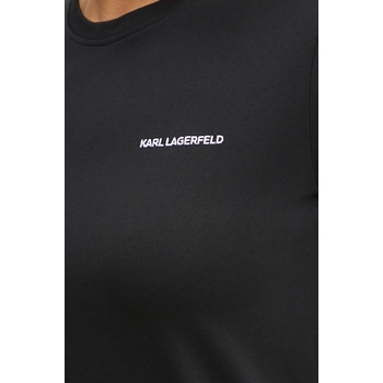 Karl Lagerfeld Памучна тениска Karl Lagerfeld ESSENTIAL (A1W17019)