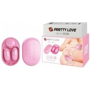 Boss of Toys Pretty Love Fun Box Pink Mini Vibration Device with 12 Modes USB