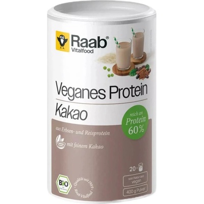 Raab Vitalfood Bio Vegan Protein [400 грама] Какао
