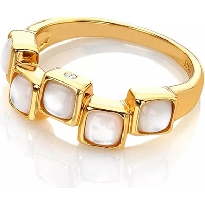 Hot Diamonds prsten X Gemstones Square DR267