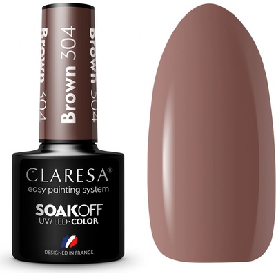 Claresa Gél lak Brown 304 5 g