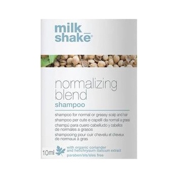Milk Shake Normalizing Blend Почистващ шампоан за нормална и мазна коса 10 мл