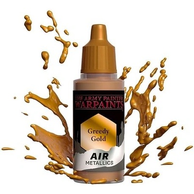 Warpaints Air Metallic Greedy Gold 18ml