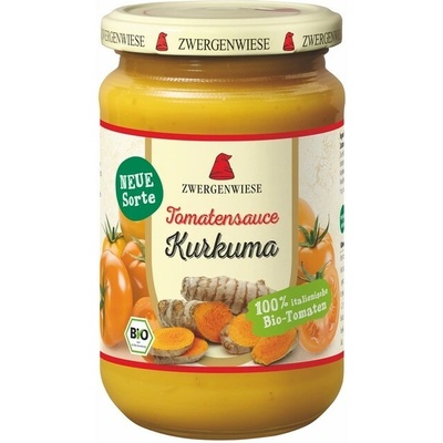Zwergenwiese BIO Omáčka zo žltých paradajok s kurkumou 340 g