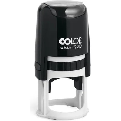 COLOP Печат, кръгъл, COLOP "Printer R 30", със синя подложка за смяна 01033060 (01033060)