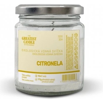 The Greatest Candle Zero-waste citronela 120 g