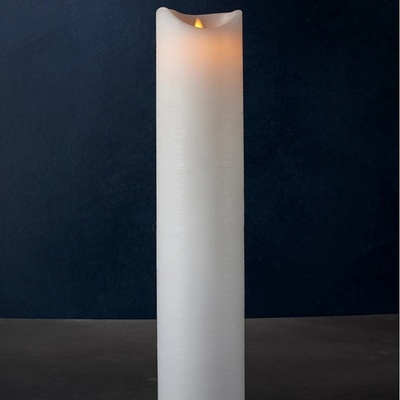 Sirius Vosková led svíčka Sara exclusive 50cm bílá