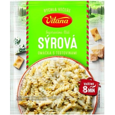 Vitana Rýchla večera Syrová omáčka s cestovinami 160 g