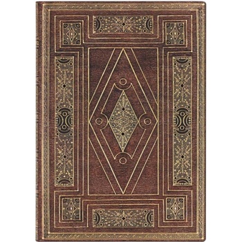 Paperblanks Тефтер Shakespeares Library, Midi, широки редове (1570180719)