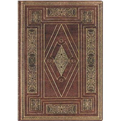 Paperblanks Тефтер Shakespeares Library, Midi, широки редове (1570180719)