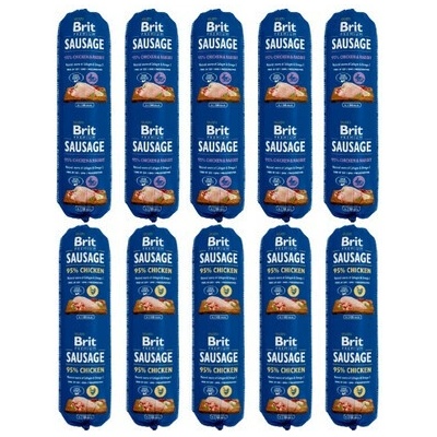 Brit Premium Sausage Chicken and Rabbit 5 x 800 g a Chicken 5 x 800 g