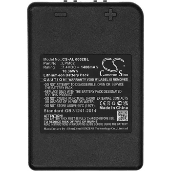 Cameron Sino Батерия за дистанционно управление за кран Autec Air Dynamic AJR LPM02 LiIon 7, 4V 1400mAh Cameron Sino (CS-ALK002BL)