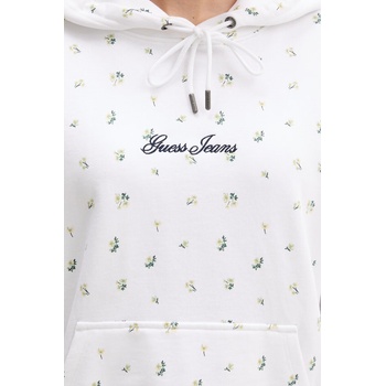 Guess Jeans суичър с качулка женски памучен (W6GQ27.KE901)