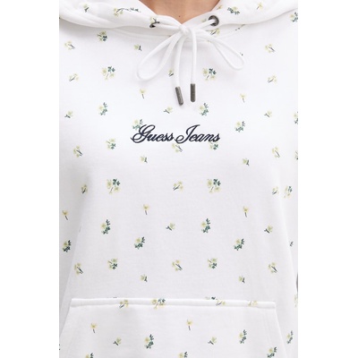 Guess Jeans суичър с качулка женски памучен (W6GQ27.KE901)