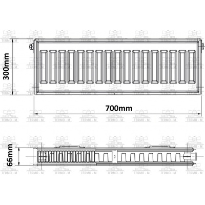 Korado 21K 300 x 700