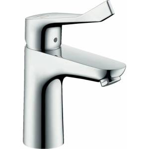 Hansgrohe Смесител за умивалник Hansgrohe Focus 100 с едноръкохватков механизъм, гланциран хром (31917000)