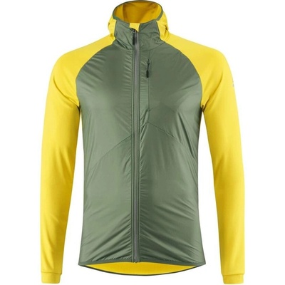 Löffler ZIP WINDFLEECE TS M žlutá/zelená