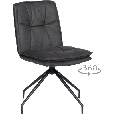 Carmen Трапезен стол ramsey - графит bf 1