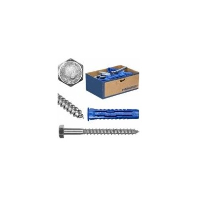 Rawlplug Universal spikes 4ALL 12x60 with insert with hex bar 8x100 10pcs. RAWLPLUG
