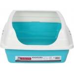 Mpets Mansura Cat Litter Tray with Rim - открита котешка тоалетна с висок борд 49x39x18 cm, Белгия - 20100599