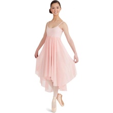 Capezio Cami empire dress BG001 vínový