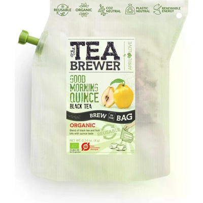 THE BREW COMPANY Černý čaj Black good morning Quince tea 1 ks
