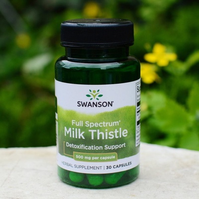 Swanson Full Spectrum Milk Thistle Ostropestřec mariánský 30 kapsúl