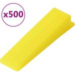 vidaXL Нивелиращи клинове за плочки 500 бр (155283)