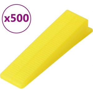 vidaXL Нивелиращи клинове за плочки 500 бр (155283)