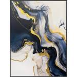 Styler Картина с ръчно изрисувани елементи 70x100 cm Sky - Styler (CA-15814)