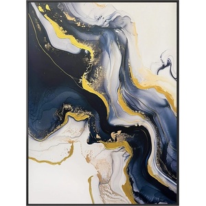 Styler Картина с ръчно изрисувани елементи 70x100 cm Sky - Styler (CA-15814)