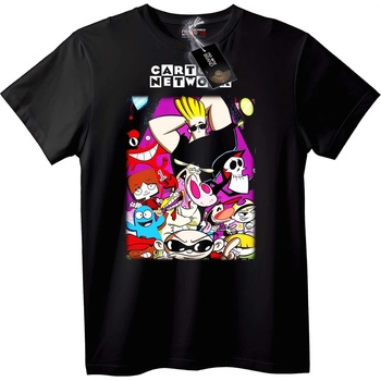 NOONEBRAND Тениска Герои от Cartoon Network - 2XL, White