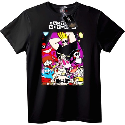 NOONEBRAND Тениска Герои от Cartoon Network - 2XL, White