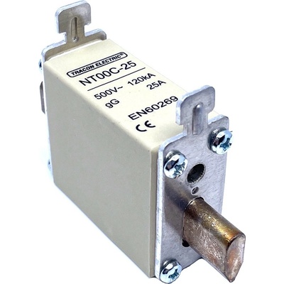 Nožová poistka Tracon electric 25A 500V