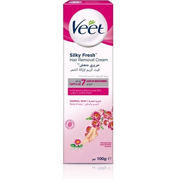 Veet Silky Fresh Депилиращ крем 100мл - Нормална кожа (3014)