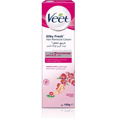 Veet Silky Fresh Депилиращ крем 100мл - Нормална кожа (3014)
