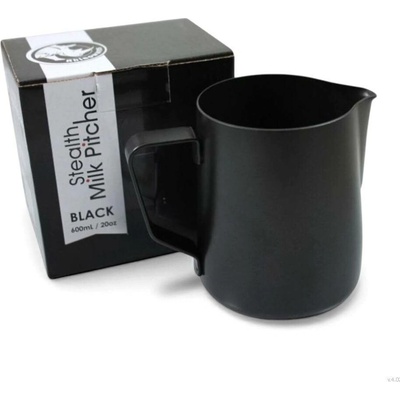 Rhino Coffee Gear Rhinowares teflonová konvička na mléko černá 600 ml