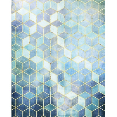Komar Vliesová fototapeta Mosaik Azzuro rozměry 200 x 250 cm