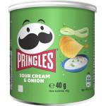 Pringles чипс заквасена сметана и лук заквасена сметана и лук 40гр