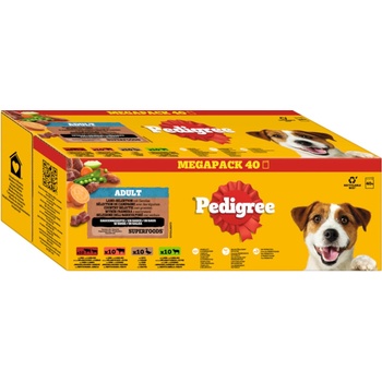 Pedigree country selection v omáčke 4 druhy 40 x 100 g