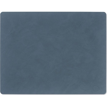 LIND DNA Подложка за маса SQUARE NUPO 35 x 45 см, тъмно син, кожа, LIND DNA (LIND982482)