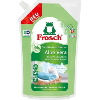 Frosch prací gel Sensitive s Aloe Vera 25 dávek 1,5 l