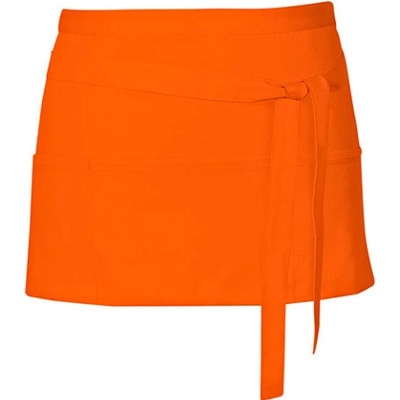 Link Kitchen Wear Koktejlová zástěra X983 Orange Pantone 1655 60x30cm