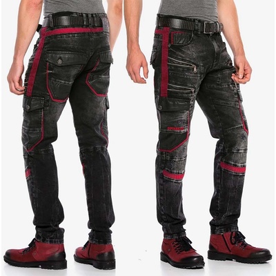 CIPO & BAXX kalhoty pánské CD561 black