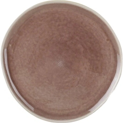 DOMOLETTI Talíř Rose velvet 26,8 cm růžový