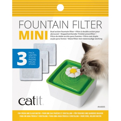 Filtrační náplň do fontány pro kočky mini Catit Senses 2.0 Flower 3 ks