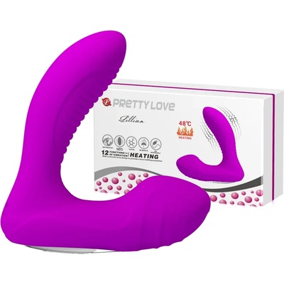 Затоплящ се стимулатор за простатен и G-spot масаж, 12см. - Lillian (DEBRA01099)